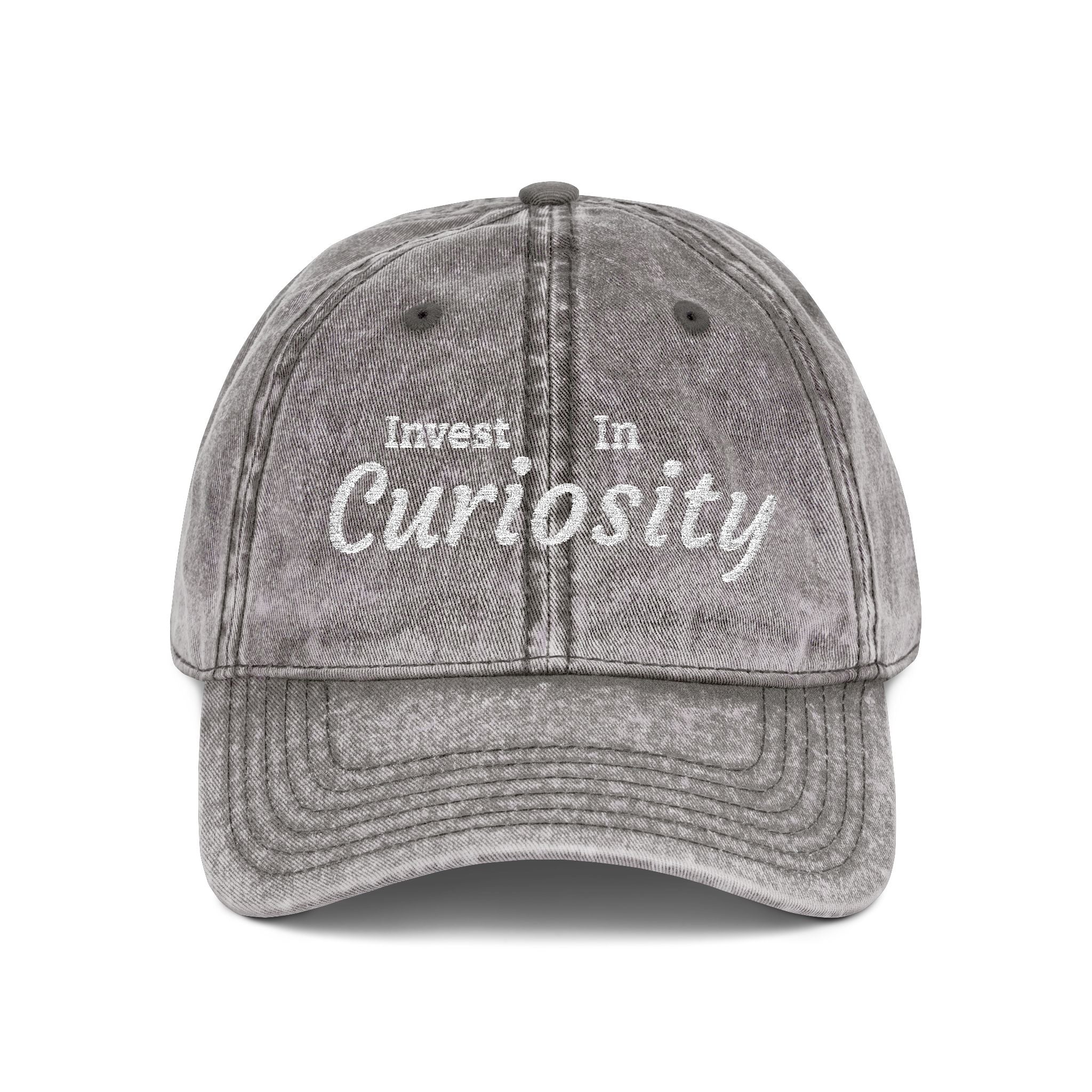 Vintage Cap (Embroidery) | Invest in Curiosity