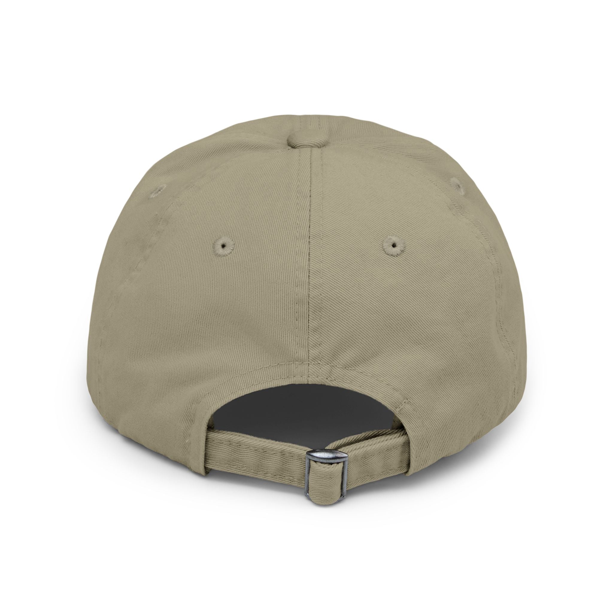 Mountain Forest Globe Cap | Distressed Hat, Nature Scenic Embroidery