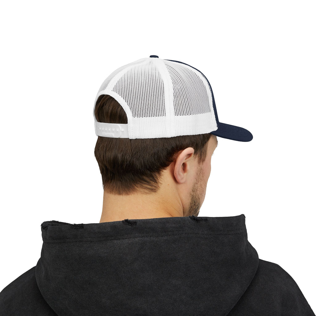 You Matter atom design Snapback Cap | science logo trucker hat
