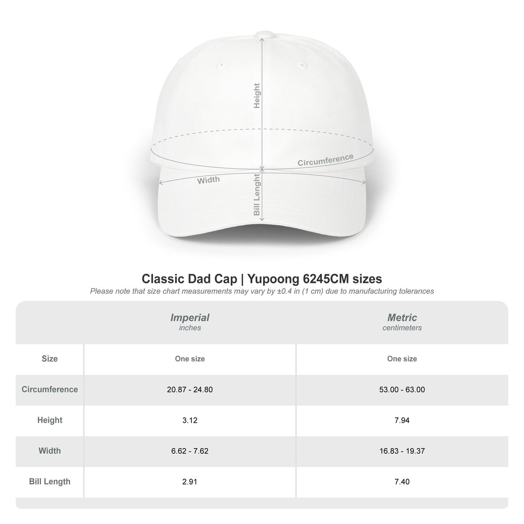 Future Scientist Dad Cap | Embroidered White Baseball Hat