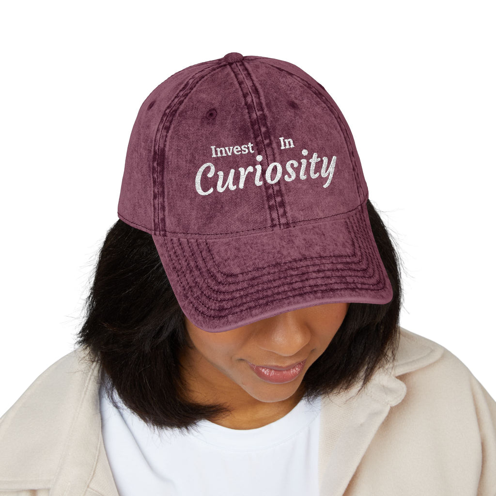 Vintage Cap (Embroidery) | Invest in Curiosity