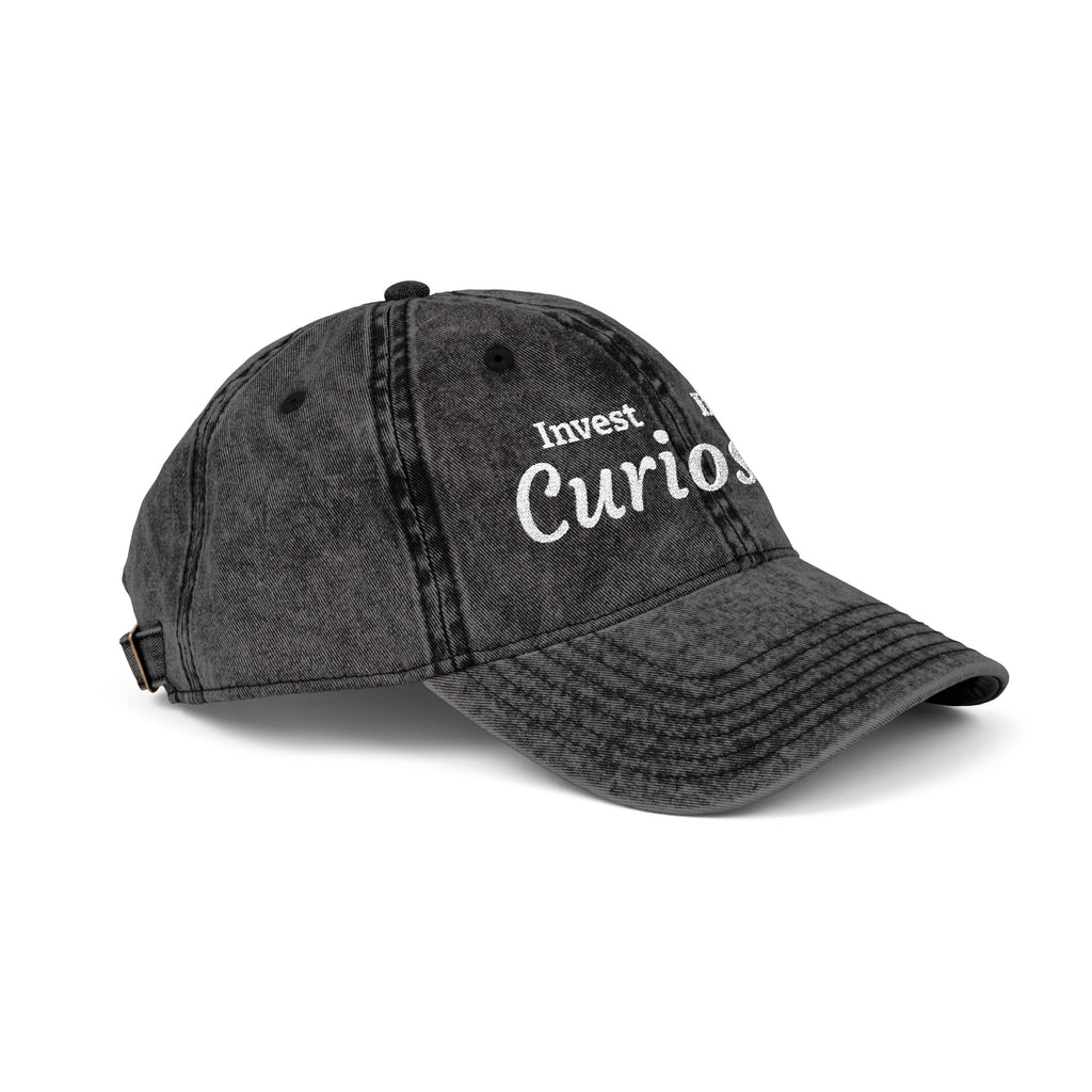 Vintage Cap (Embroidery) | Invest in Curiosity