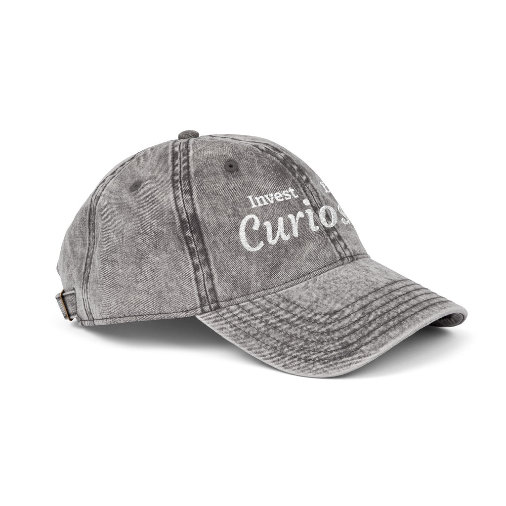 Vintage Cap (Embroidery) | Invest in Curiosity