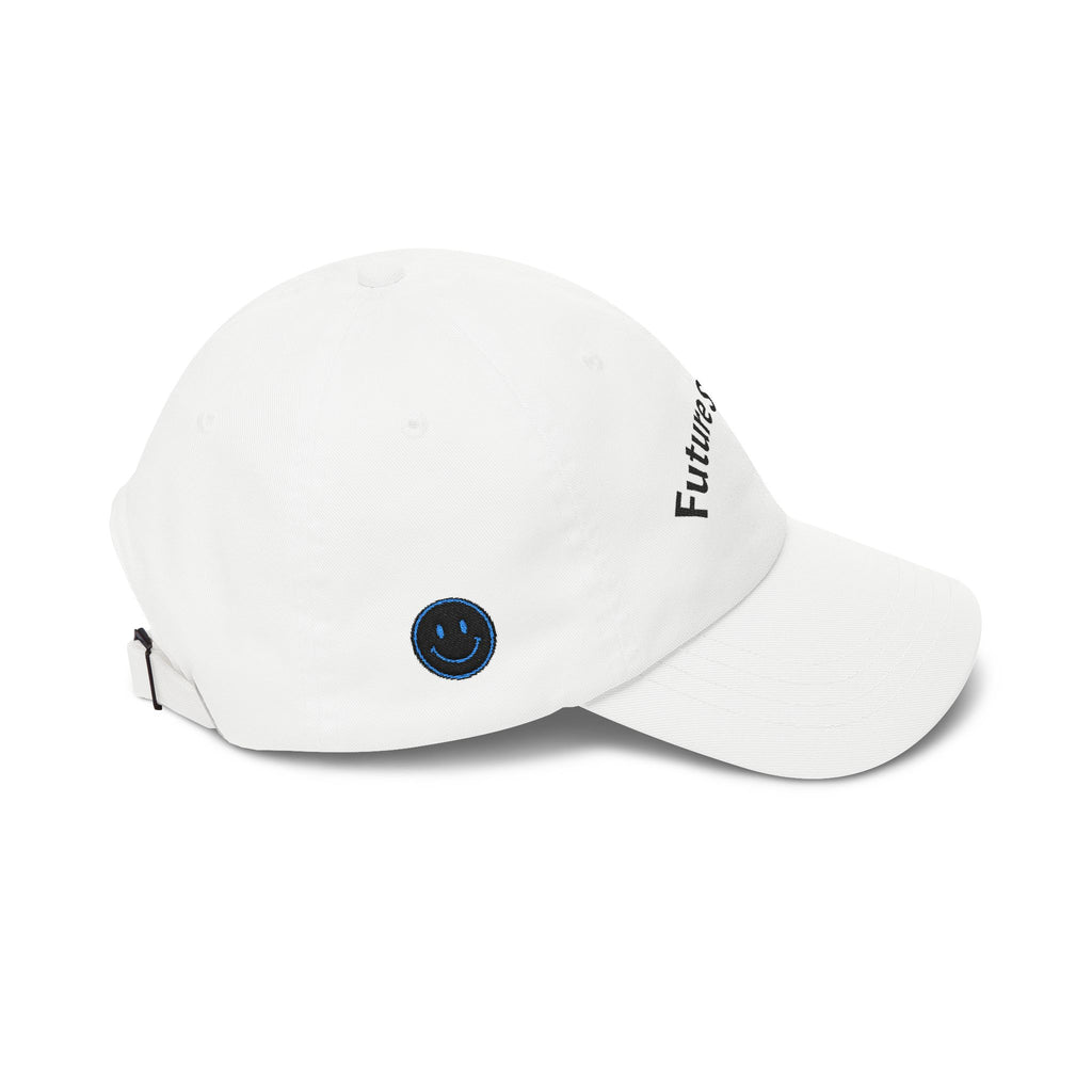 Future Scientist Dad Cap | Embroidered White Baseball Hat