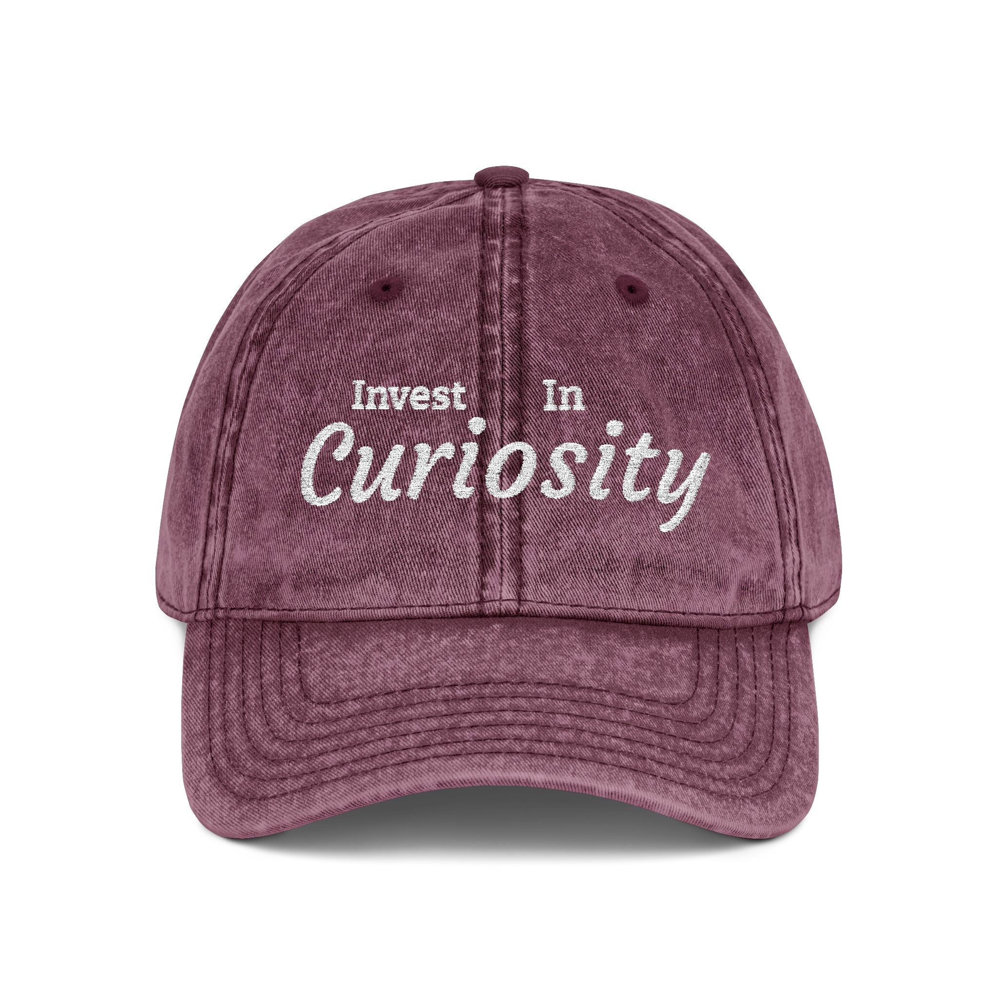 Vintage Cap (Embroidery) | Invest in Curiosity