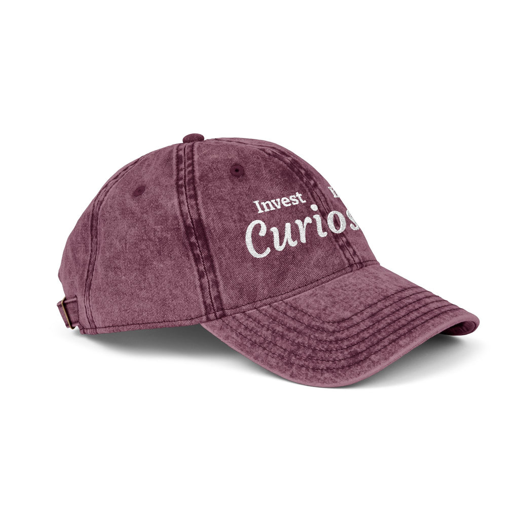 Vintage Cap (Embroidery) | Invest in Curiosity