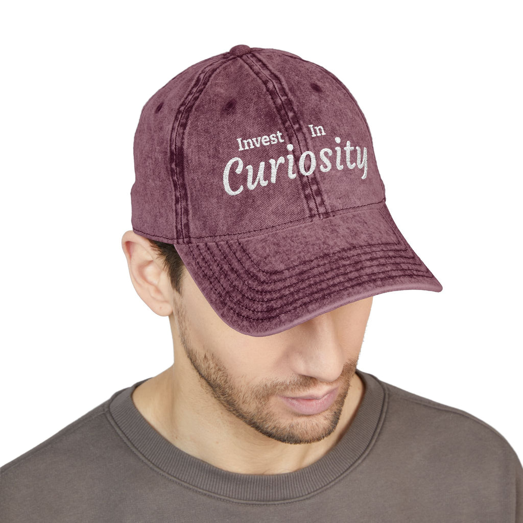 Vintage Cap (Embroidery) | Invest in Curiosity